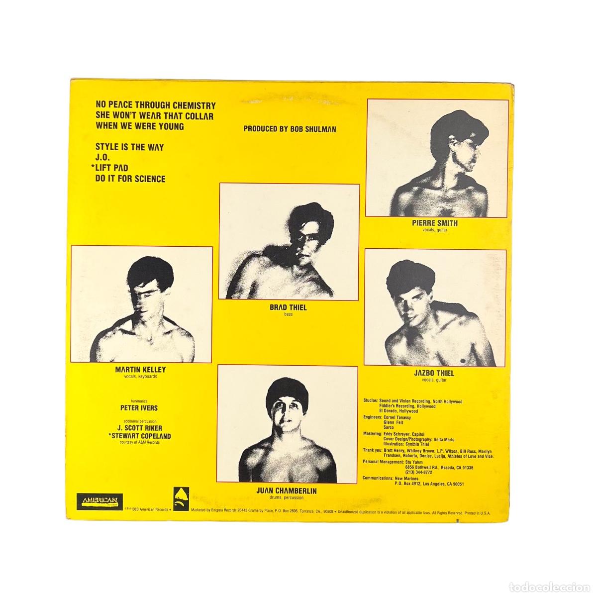 Discos de vinilo: LP. New Marines. No Peace (VG+/VG+) - Foto 2