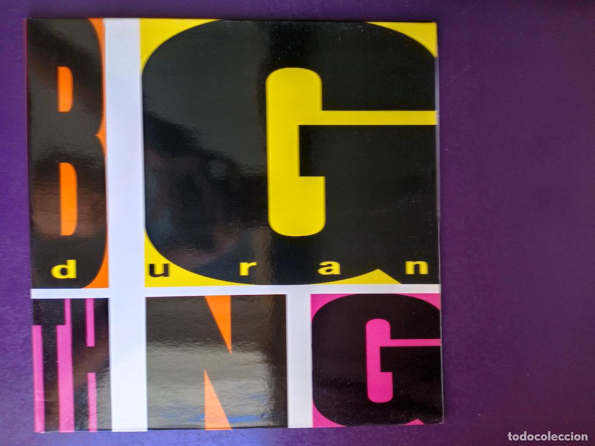 Discos de vinilo: Duran Duran &ndash; Big Thing - LP EMI 1988 - SYNTH POP 80'S