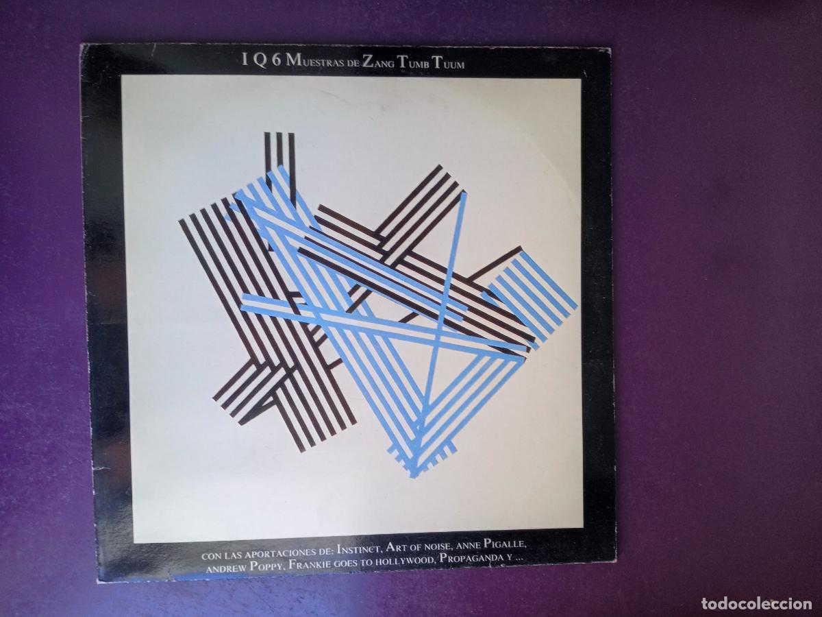 Discos de vinilo: I Q 6 Zang Tumb Tuum Sampled - LP ISLAND 1985 - ART NOISE, PROPAGANDA, FRANKIE GOES HOLLYWOOD ETC