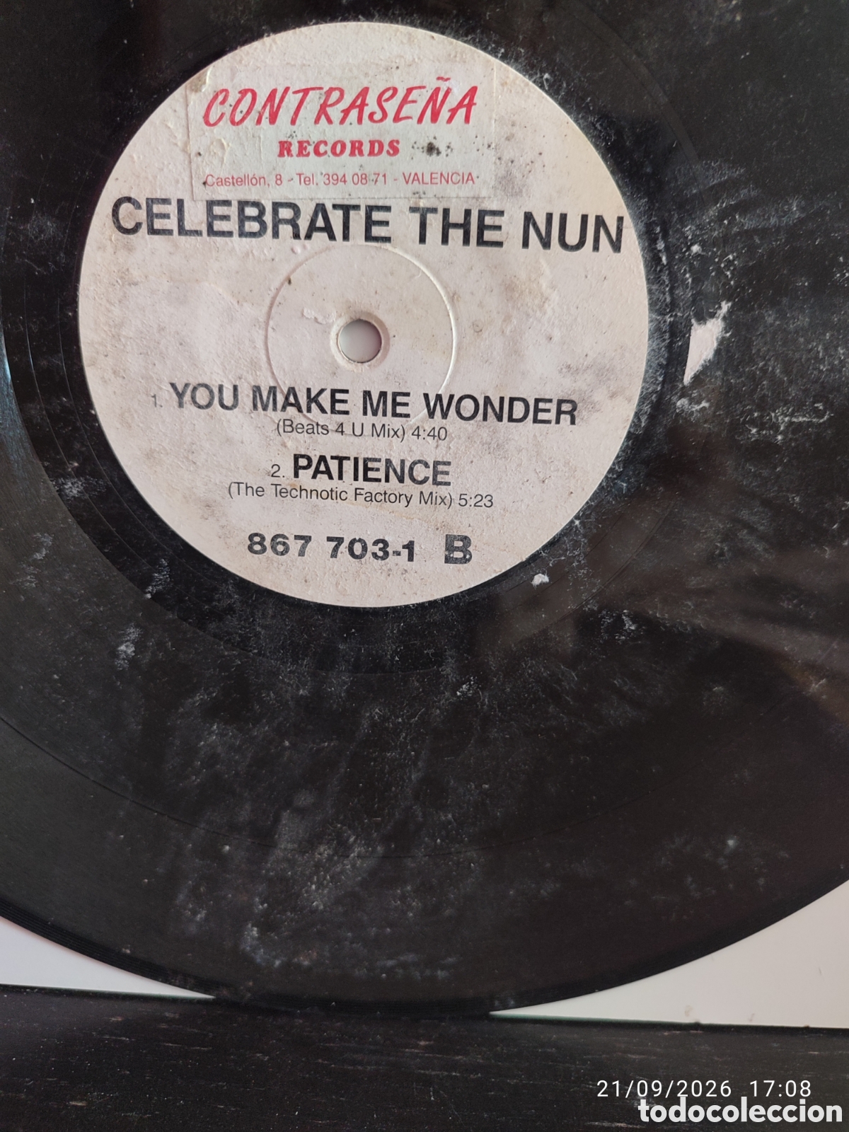 Discos de vinilo: Celebrate The Nun &ndash; You Make Me Wonder - Foto 2