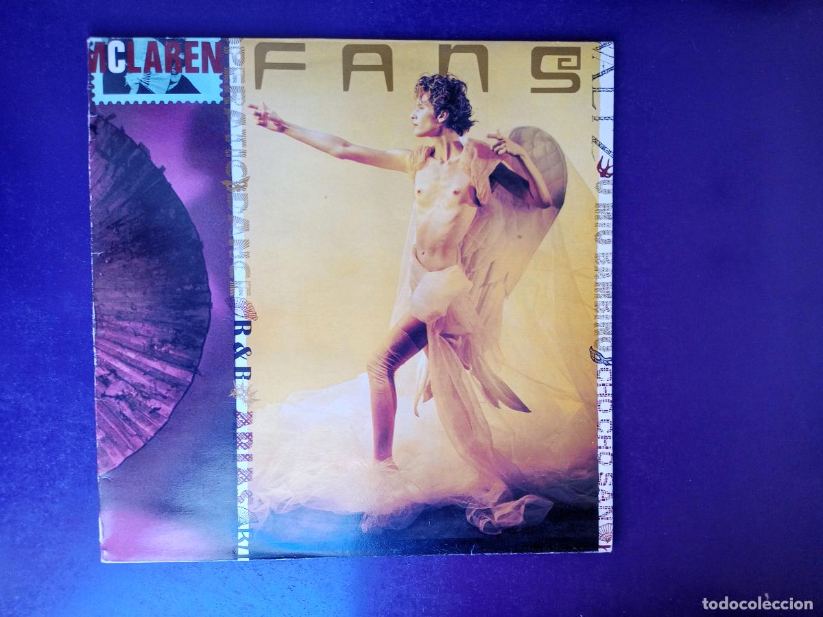Discos de vinilo: Malcolm McLaren - Fans - LP CHARISMA 1985 - ELECTRONICA, DISCO SYNTH
