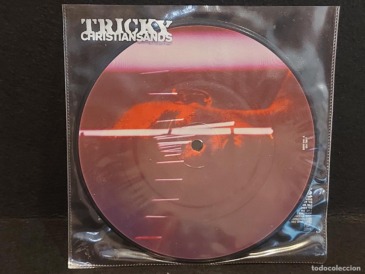 Discos de vinilo: PICTURE DISC!! TRICKY &ndash; CHRISTIANSANDS / FLYNN &ndash; 7&rdquo; &ndash; UK 1996 | MBC. ***