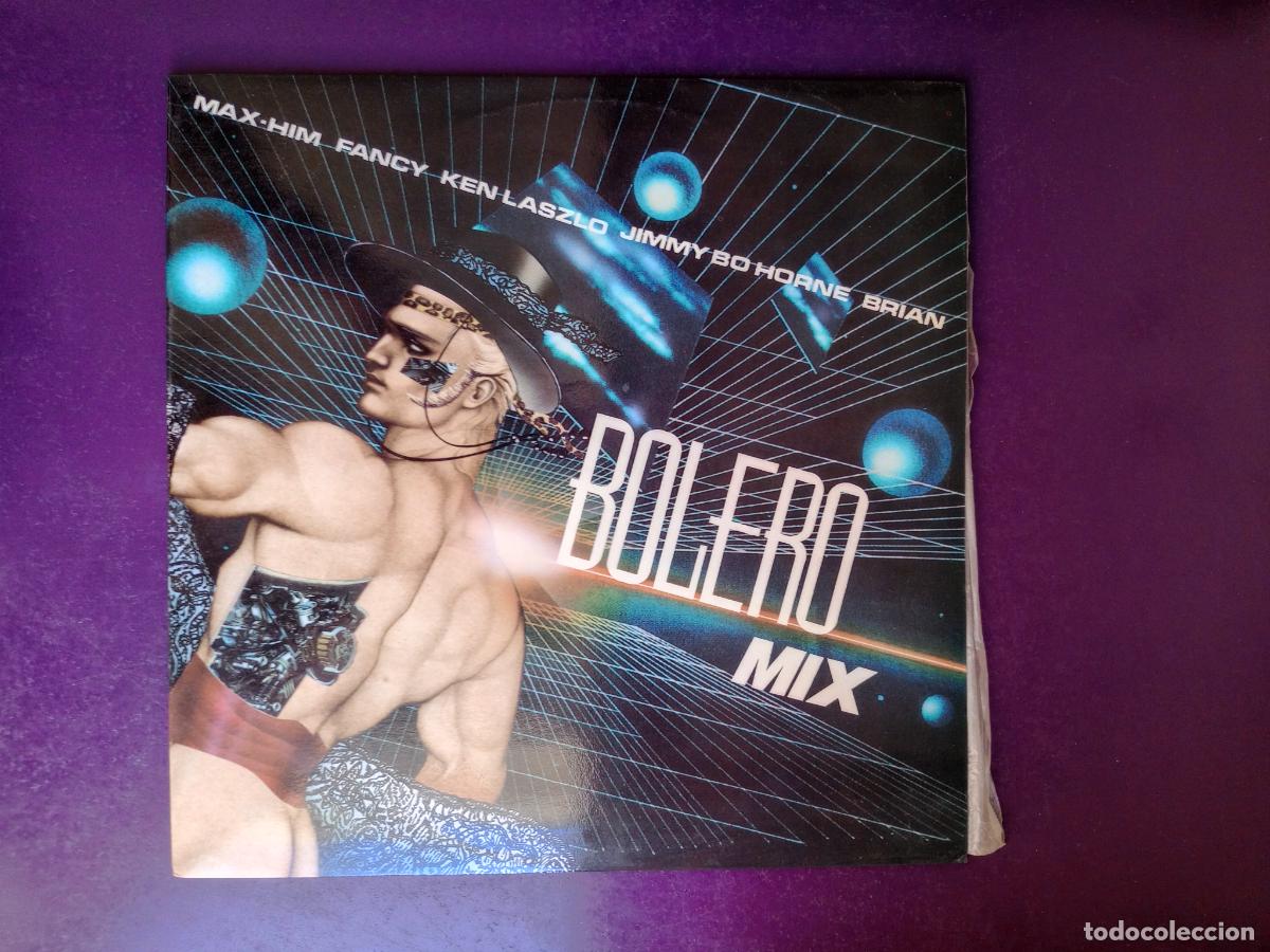 Discos de vinilo: Bolero Mix - LP LACO Y EGRO 1986 - FANCY, MAX HIM, PISCOPO - ITALODISCO, ELECTRONICA, DISCO 80'S