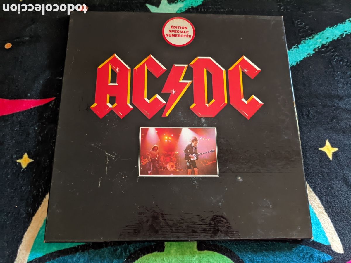 Discos de vinilo: // AC/DC &ndash; 3 Record Set | Edici&oacute;n Limitada Francesa Numerada (N&ordm; 6094) + 7&rdquo; Promo