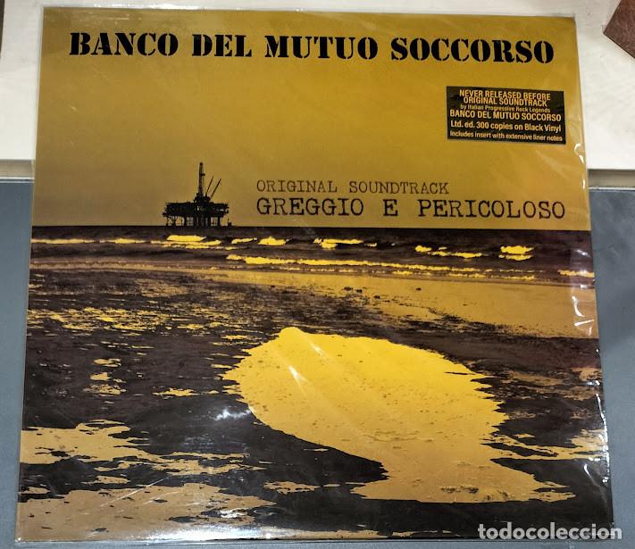 Discos de vinilo: Banco Del Mutuo Soccorso - Greggio e Pericoloso - LP AMS 2024. Nuevo, a estrenar.