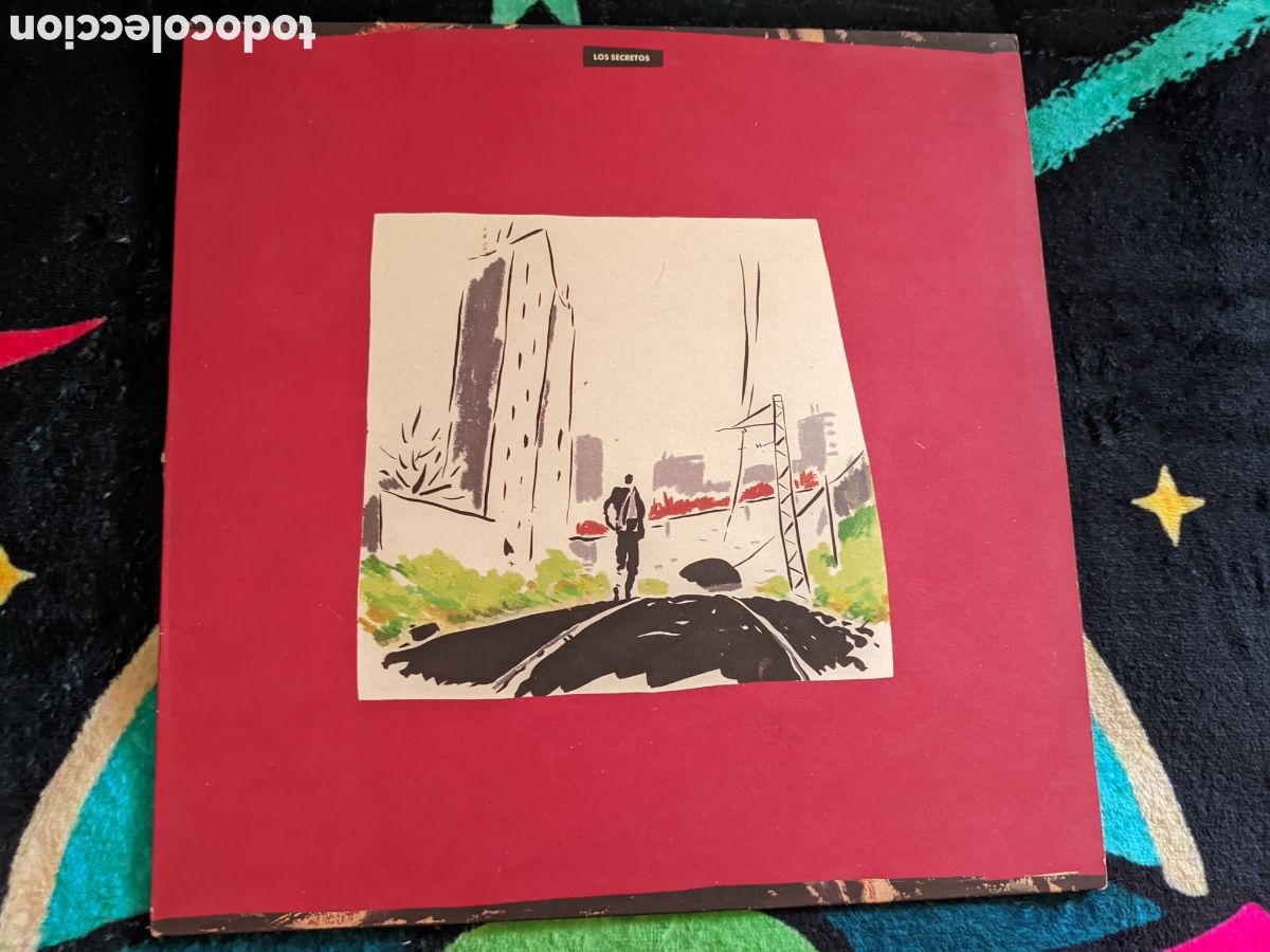 Discos de vinilo: // Los Secretos &ndash; Continuara - Twins Espa&ntilde;a 1987