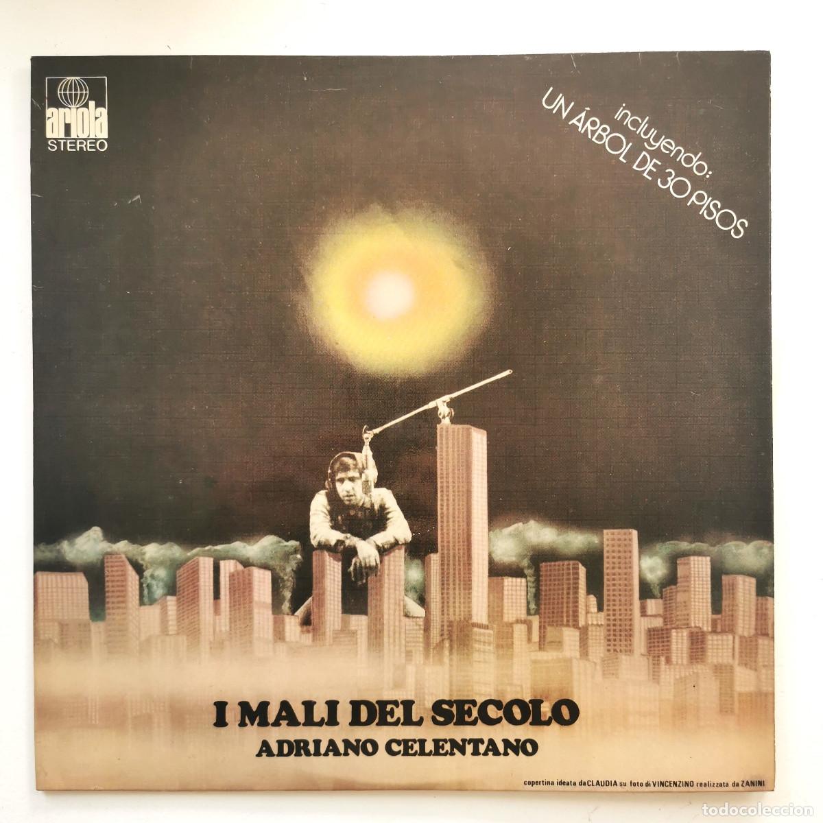 Discos de vinilo: DISCO PERFECTO - ADRIANO CELENTANO &ndash; I MALI DEL SECOLO &ndash; LP VINILO &ndash; ARIOLA 86 263 I &ndash; ESPA&Ntilde;A 1973