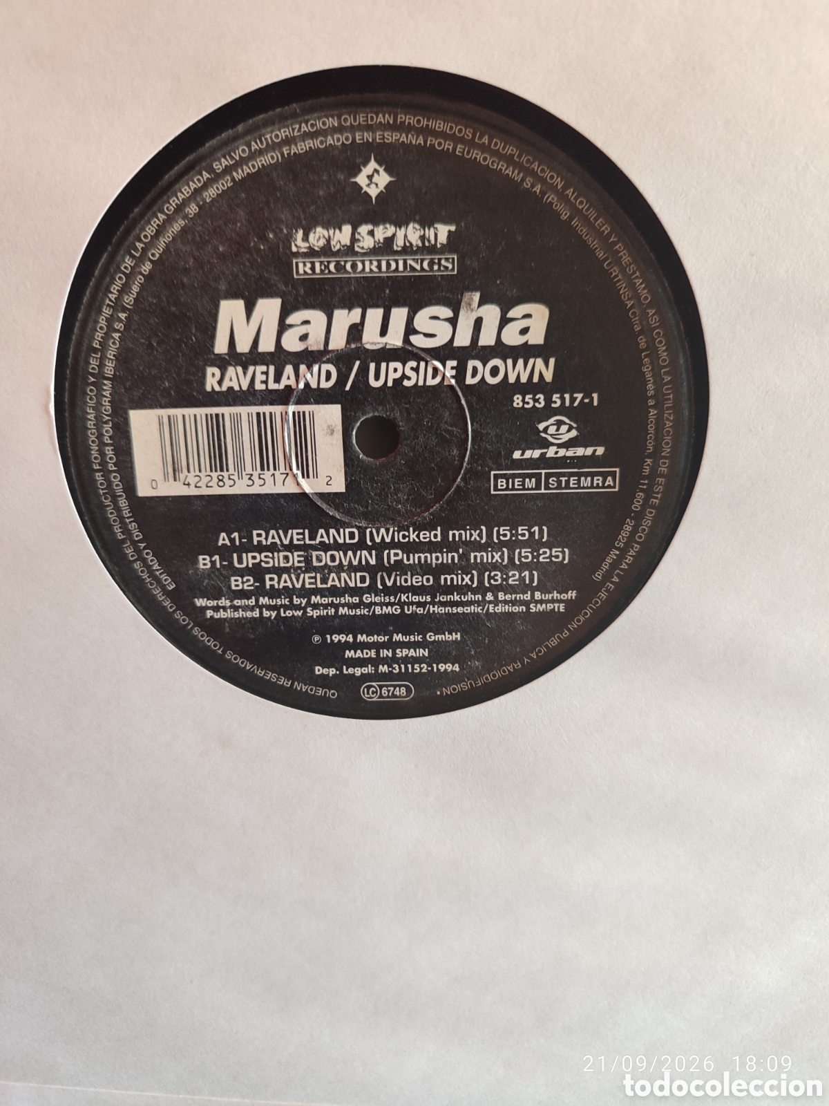Discos de vinilo: Disco de vinilo MK5750