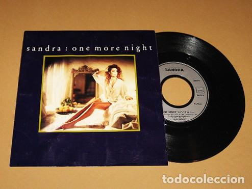 Discos de vinilo: SANDRA - ONE MORE NIGHT - SINGLE - 1990 - SONIDO MICHAEL CRETU / ENIGMA