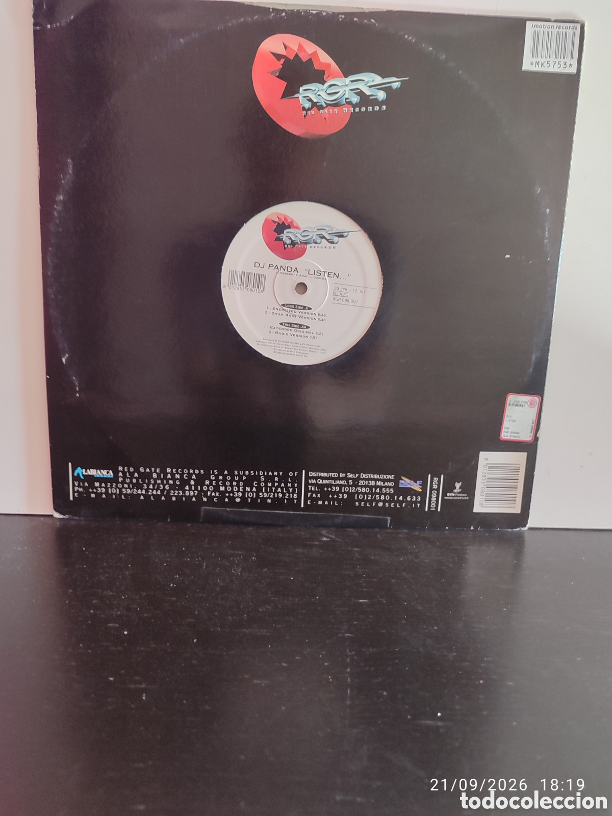 Discos de vinilo: DJ Panda &ndash; Listen... - Foto 2