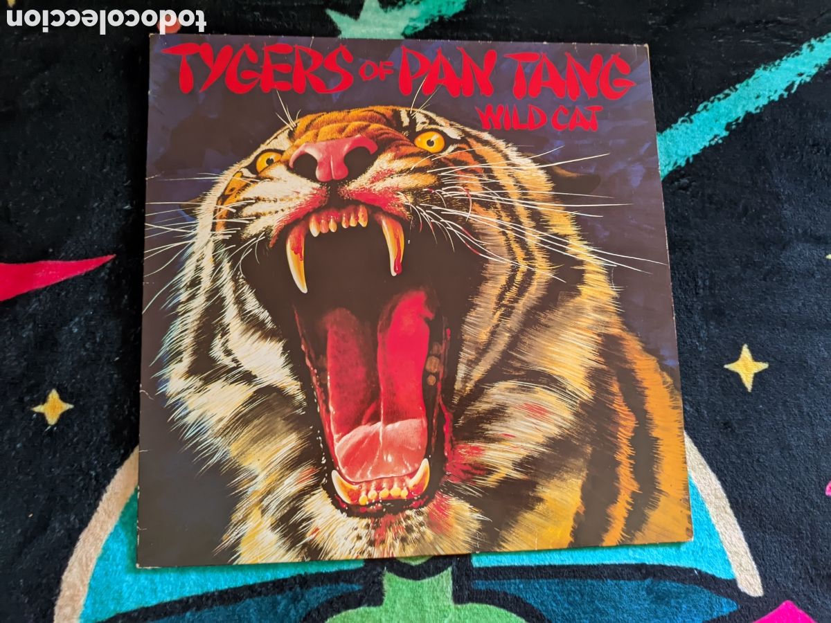 Discos de vinilo: // Tygers of Pan Tang &ndash; Wild Cat, France 1980