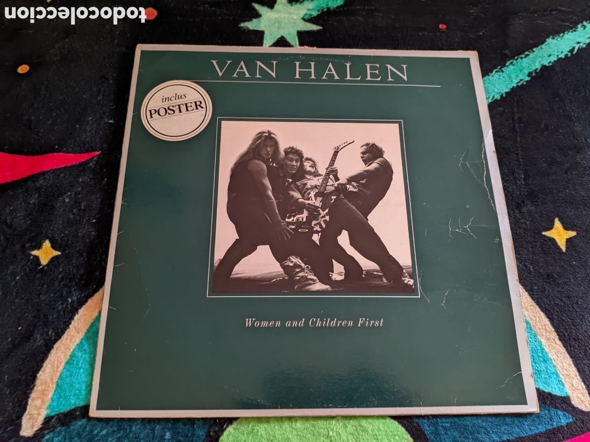 Discos de vinilo: // Van Halen &ndash; Women And Children First, France 1980