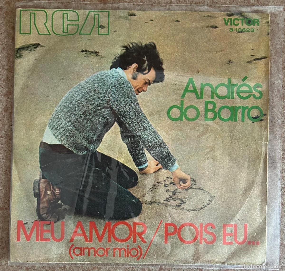 Discos de vinilo: ANDR&Eacute;S DO BARRO - MEU AMOR - SINGLE RCA, 1971