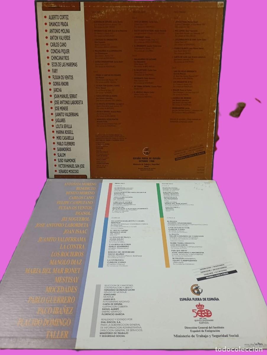 Discos de vinilo: Canciones de ida y vuelta vol. 1 y 2. Dos cofres: 3+2 LP