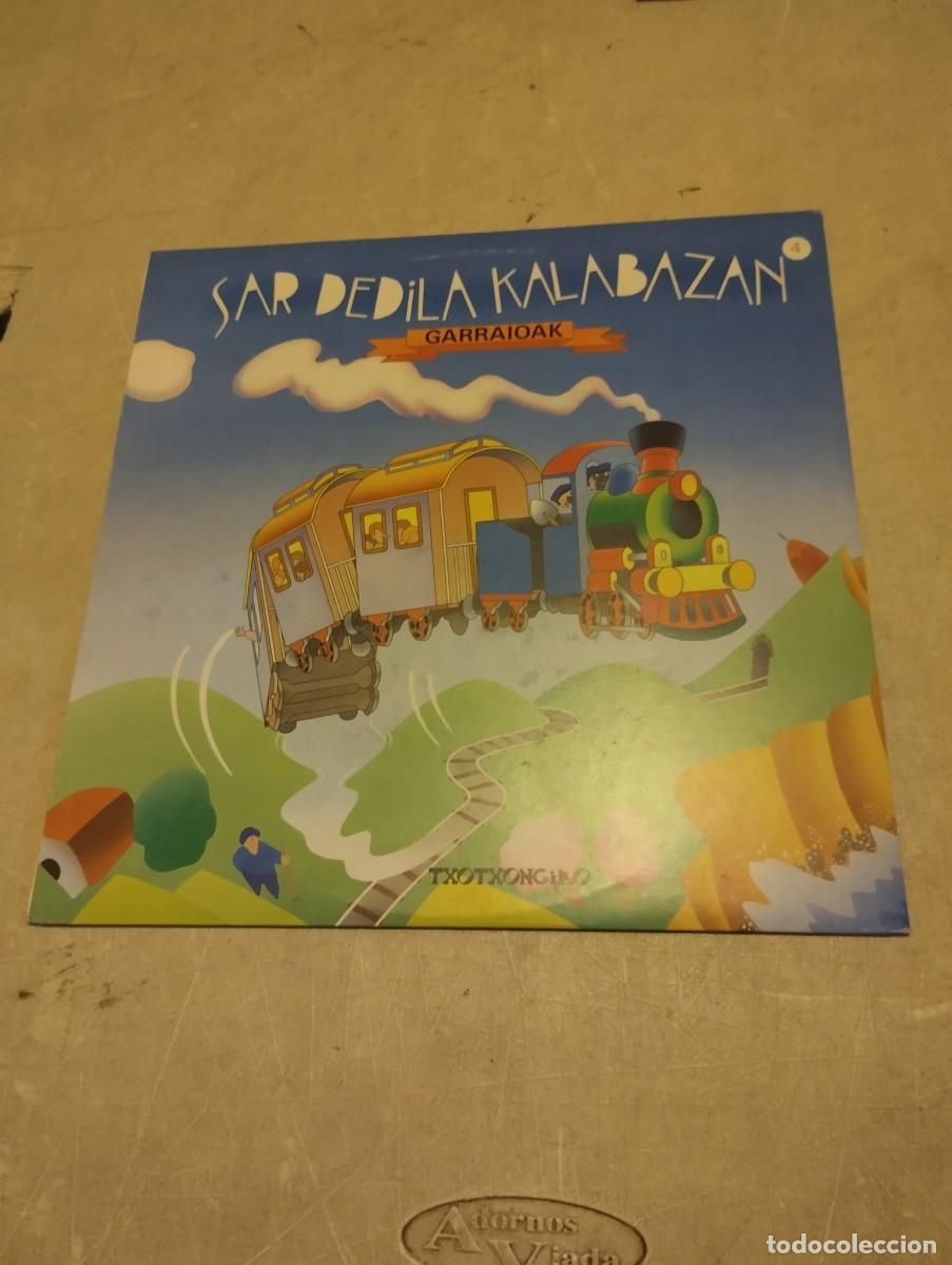 Discos de vinilo: TXOTXONGILLO LP SAR DEDILA KALABAZAN 4 INSERT LETRAS