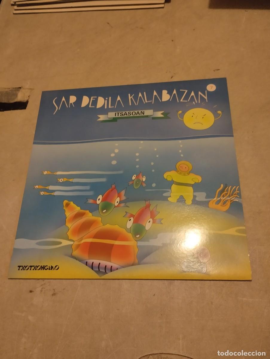 Discos de vinilo: TXOTXONGILLO LP SAR DEDILA KALABAZAN 7 INSERT LETRAS