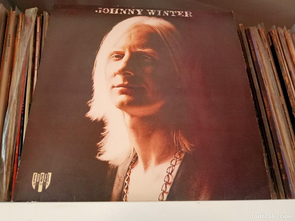Discos de vinilo: Johnny Winter - Johnny Winter (LP, Album, RE) edic. uk 1986