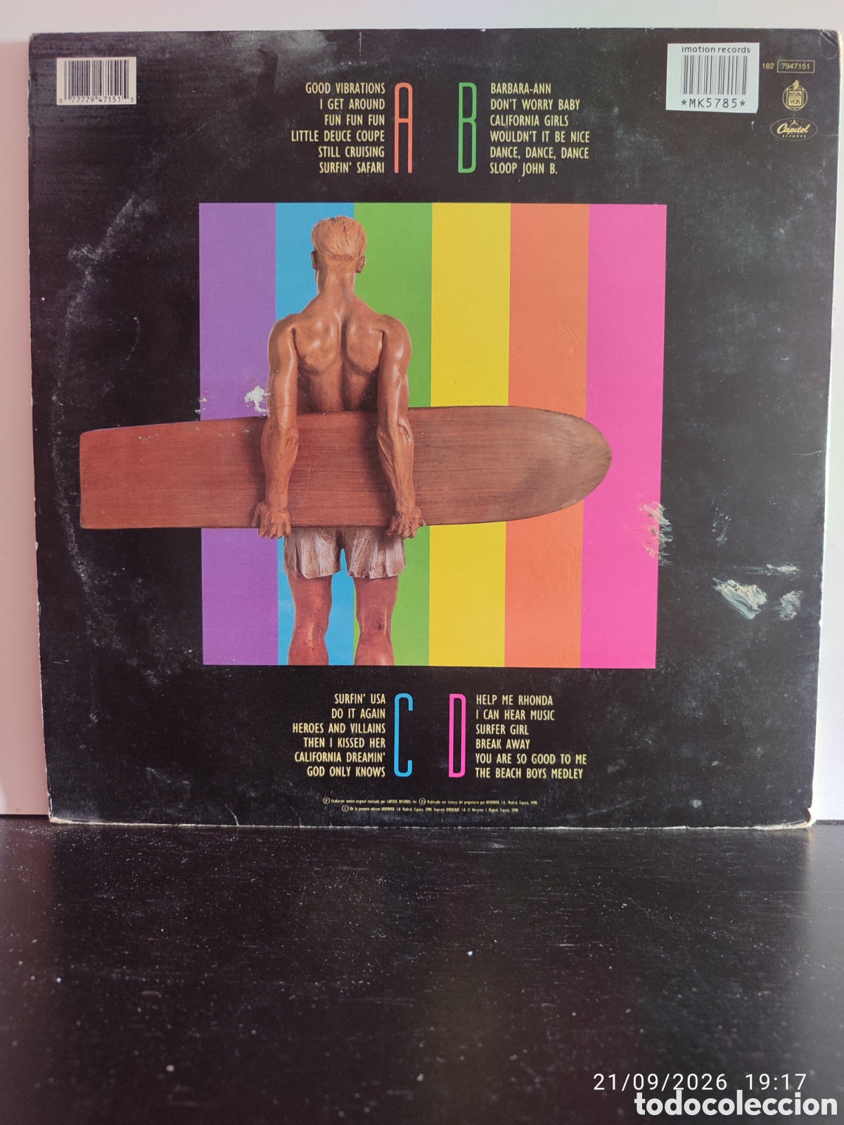Discos de vinilo: The Beach Boys &ndash; Collection 2X12 - Foto 2