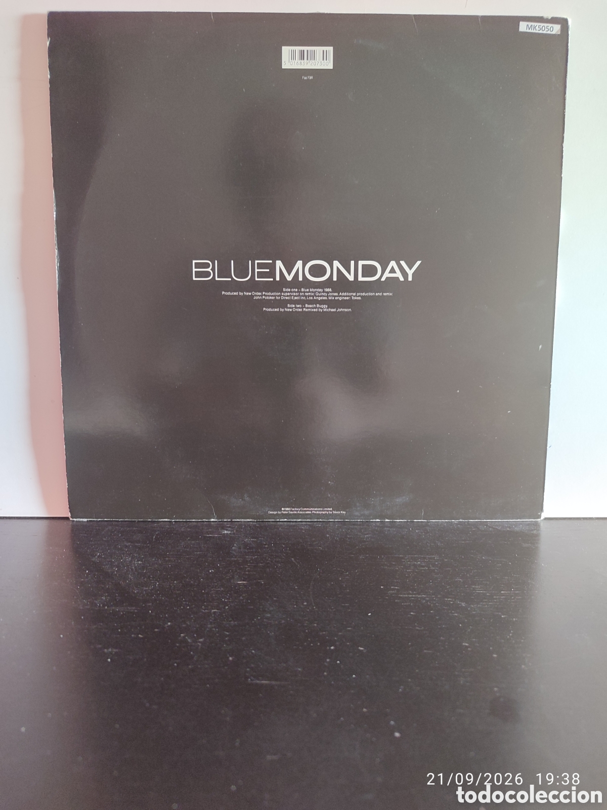 Discos de vinilo: NewOrder &ndash; Blue Monday 1988 - Foto 2