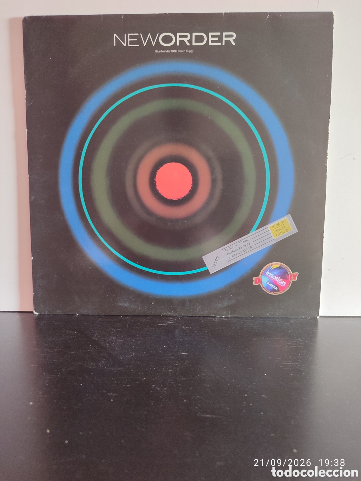 Discos de vinilo: NewOrder &ndash; Blue Monday 1988