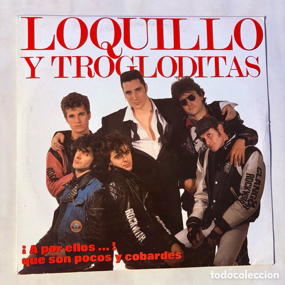 Discos de vinilo: doble lp Loquillo Y Trogloditas &ndash; &iexcl;A por ellos...! que son pocos y cobardes de 1989