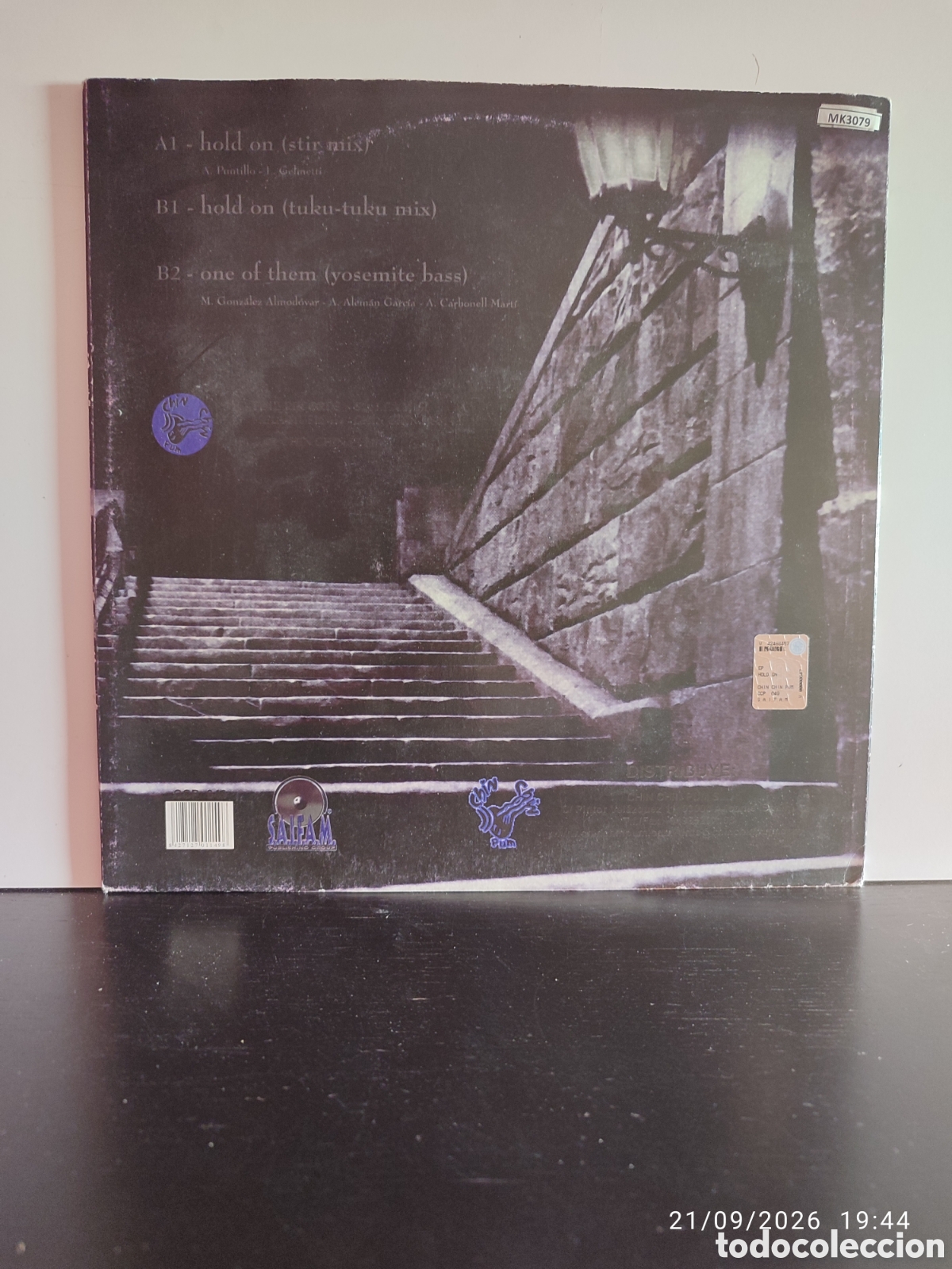 Discos de vinilo: Take Care &ndash; Hold On CHIN CHIN PUM - Foto 2