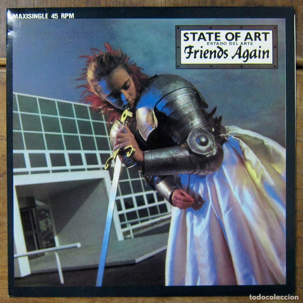 Discos de vinilo: FRIENDS AGAIN - STATE OF ART / WINKED AT / STATE OF ART (INSTRUMENTAL) - 1983 -