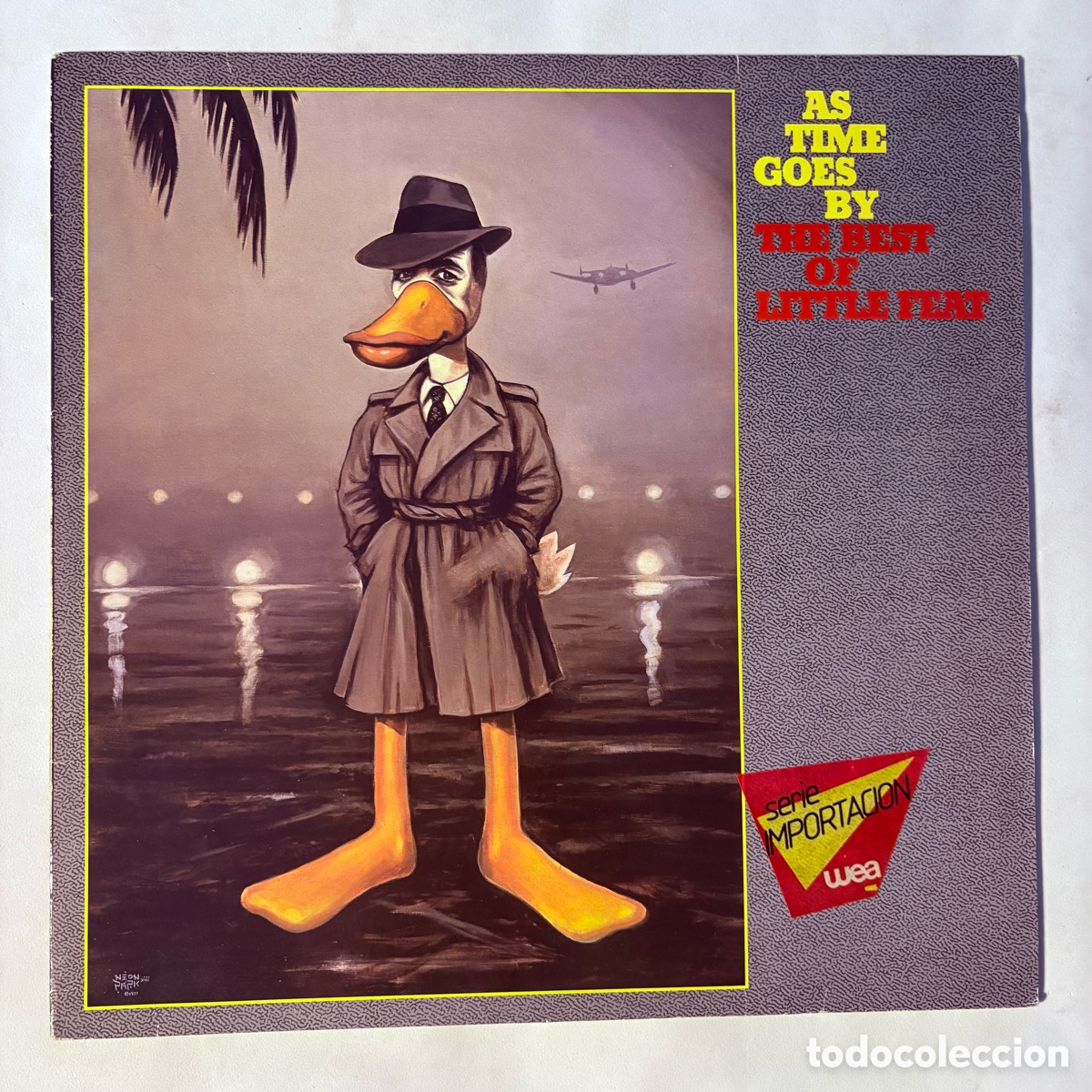 Discos de vinilo: lp Little Feat &ndash; As Time Goes By: The Best Of Little Feat edicion europea de 1986