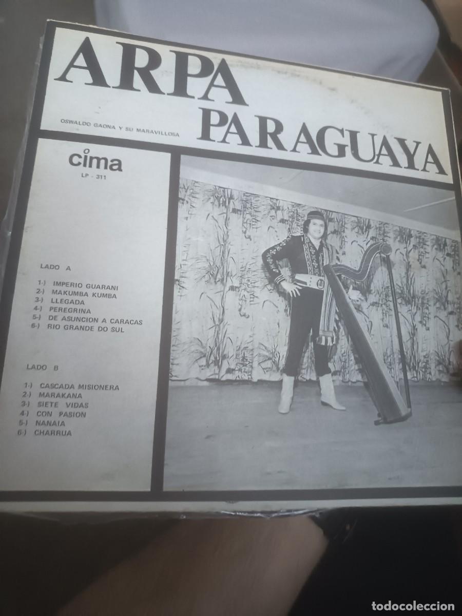 Discos de vinilo: DISCO LP ARPA PARAGUAYA - Foto 2