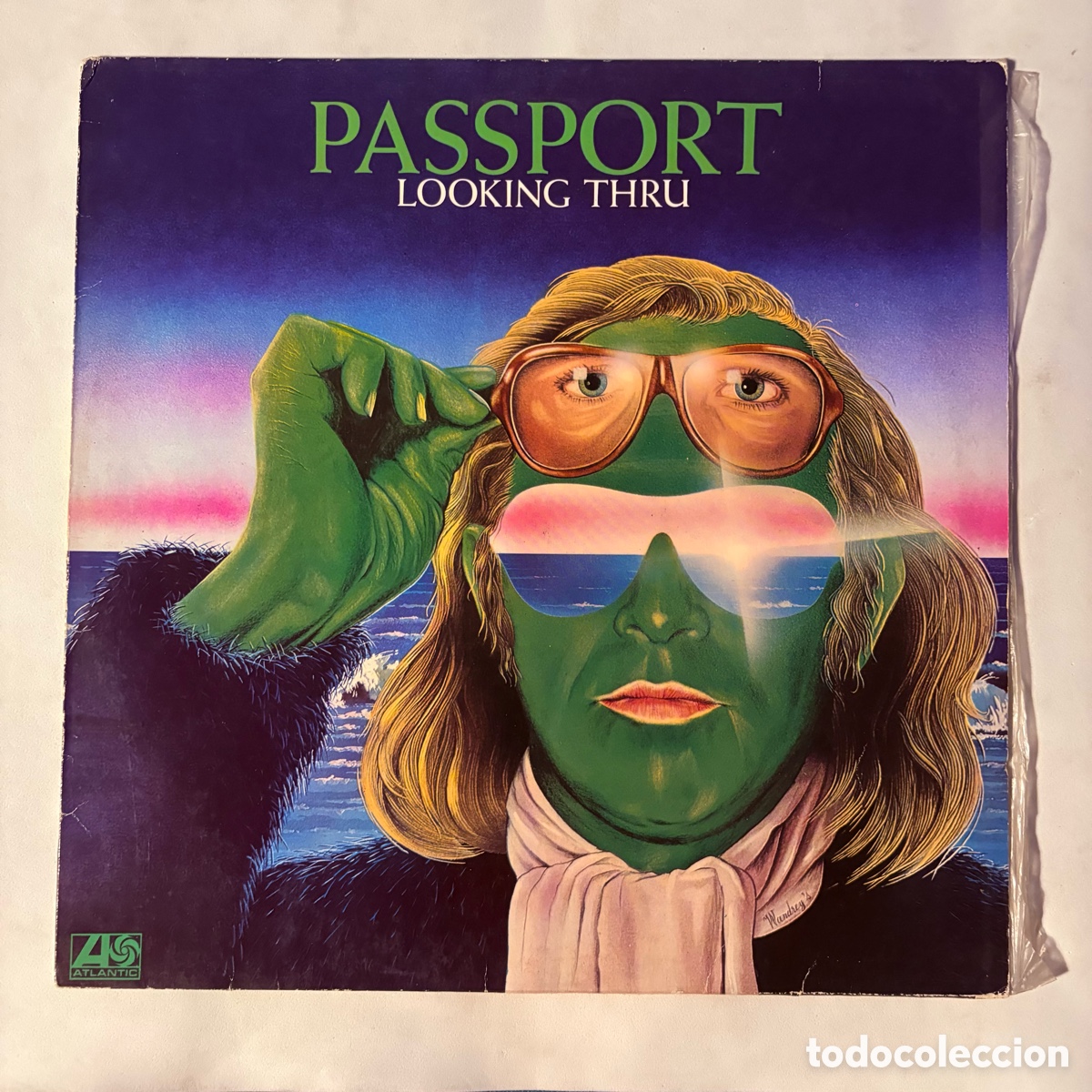 Discos de vinilo: lp Passport Looking Thru edicion alemana de 1973