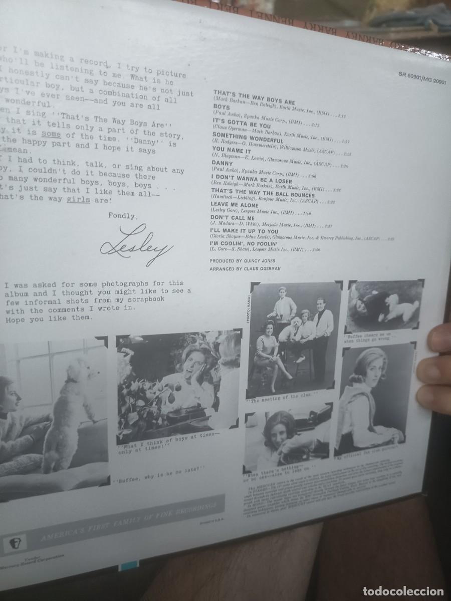 Discos de vinilo: DISCO LP LESLEY GORE,( USA ORIGINAL) - Foto 2