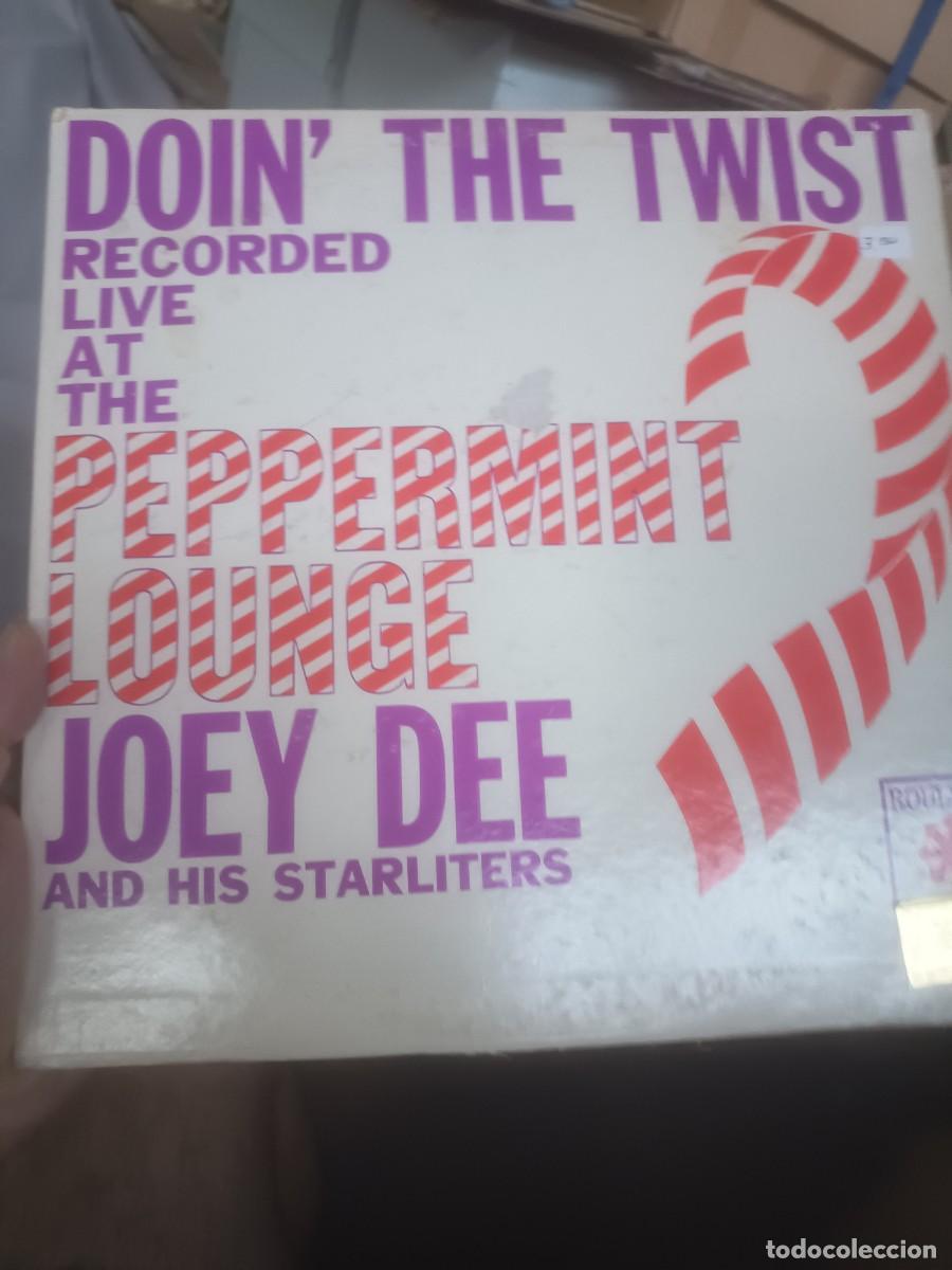 Discos de vinilo: DISCO LP JOE DEE, DOIN THE TWIST