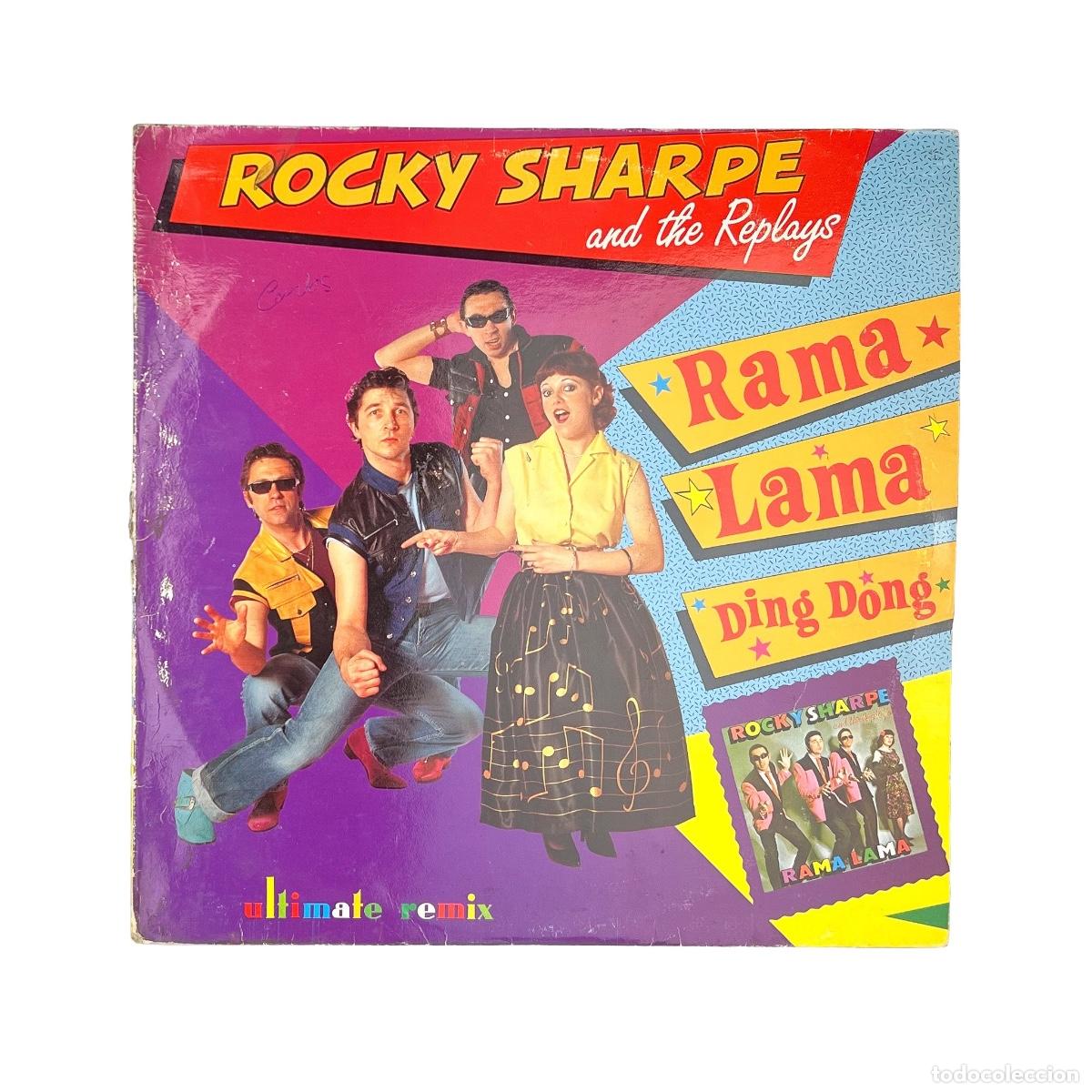 Discos de vinilo: LP. Rocky Sharpe & The Replays. Rama Lama Ding Dong (Ultimate Remix) (G+/VG)