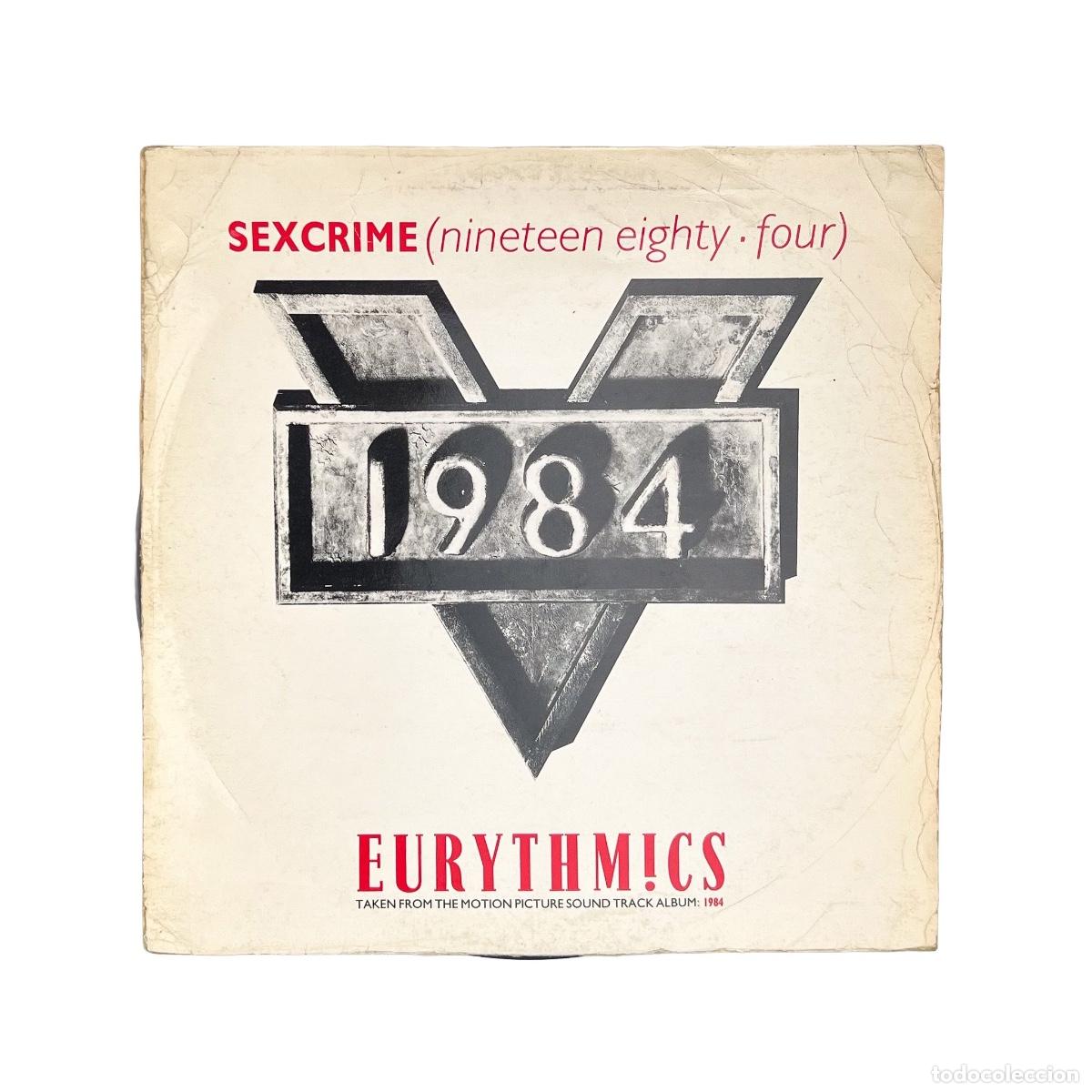 Discos de vinilo: MAXI LP. Eurythmics. Sexcrime (Nineteen Eighty &bull; Four) (G/G) - Foto 1