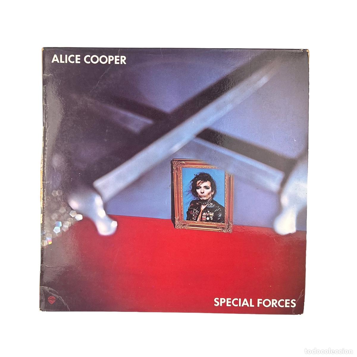 Discos de vinilo: LP. Alice Cooper. Special Forces (G+/VG) - Foto 1