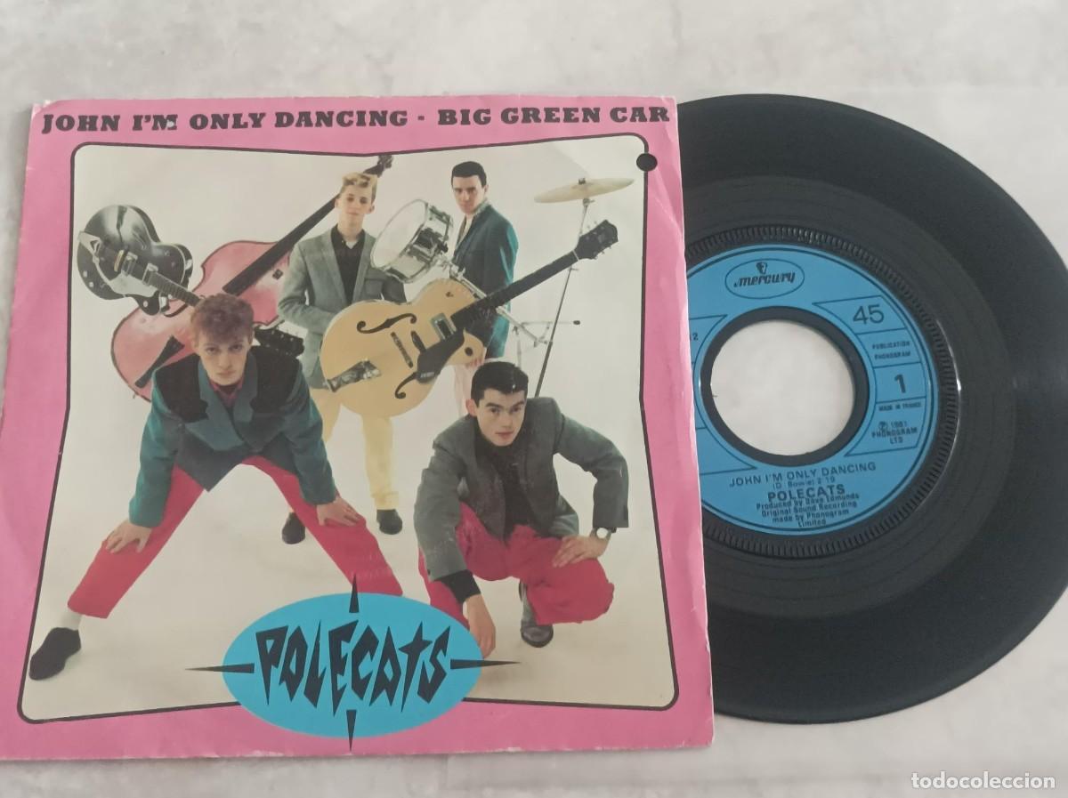Vinyl records: Polecats single rockabilly-dificil-