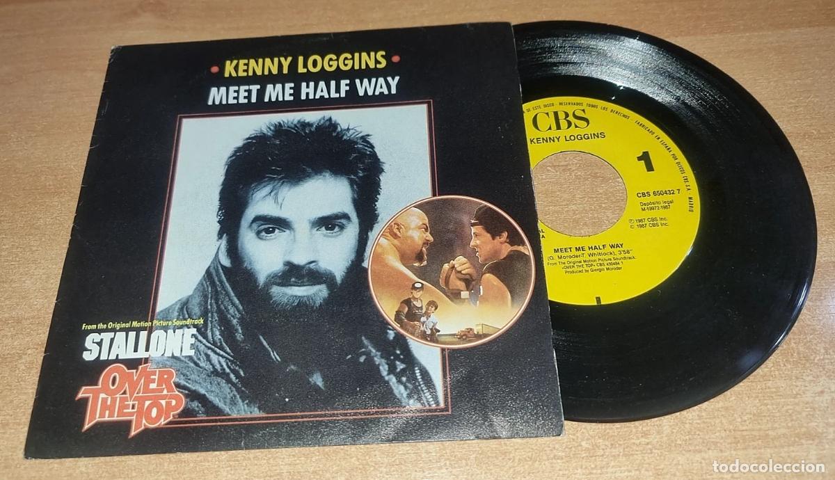 Discos de vinilo: KENNY LOGGINS Meet me half way 7&rdquo; SINGLE VINILO PROMO DEL A&Ntilde;O 1987 ESPA&Ntilde;A CONTIENE 1 TEMA