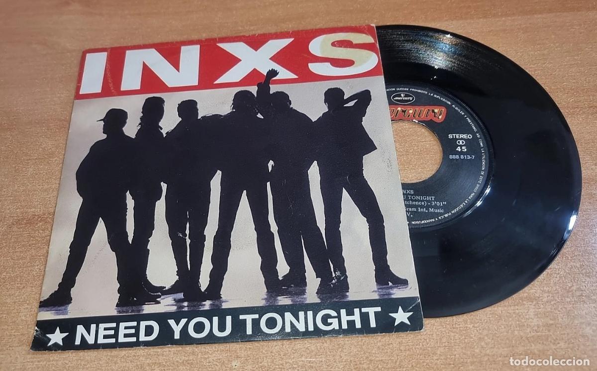 Discos de vinilo: INXS Need you tonight 7&rdquo; SINGLE VINILO 1987 ESPA&Ntilde;A MICHAEL HUTCHENCE CONTIENE 2 TEMAS