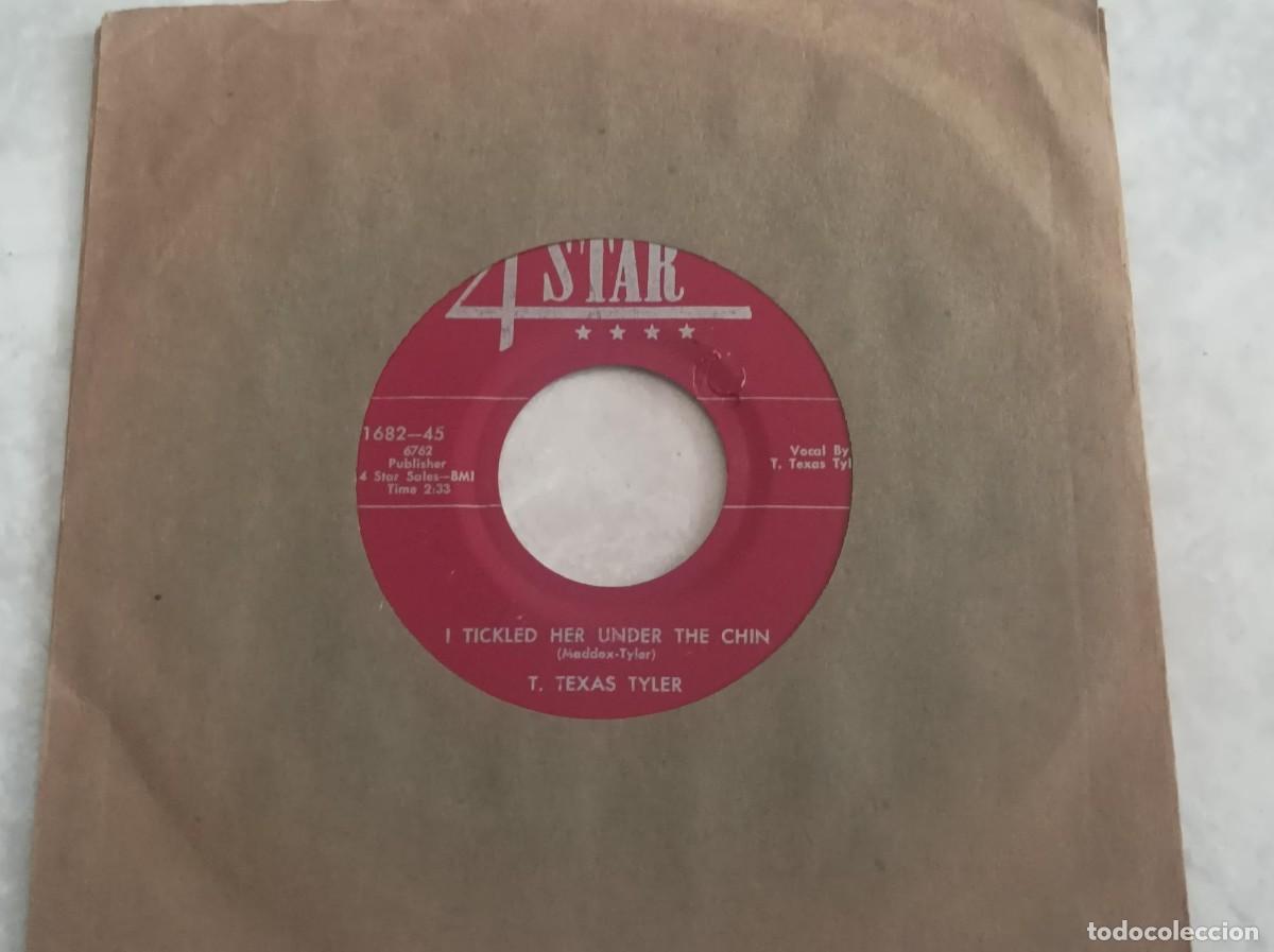 Discos de vinilo: Texas Tyler single 1955 - Foto 1