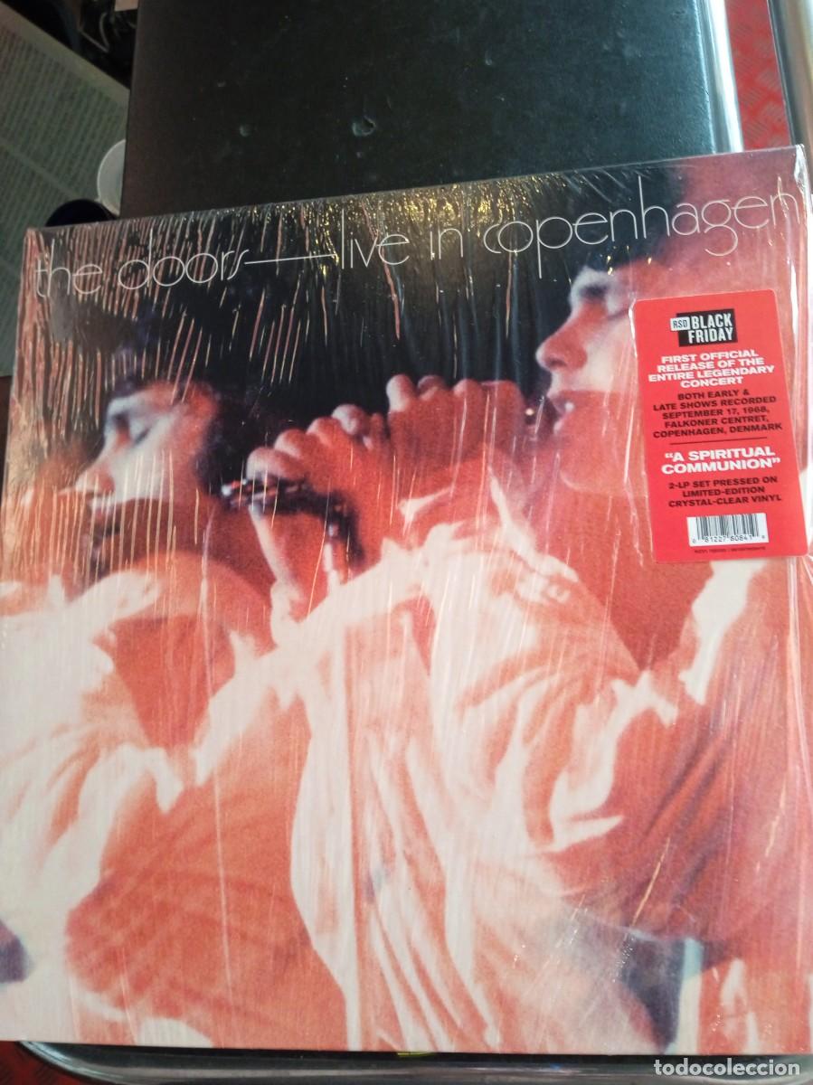 Discos de vinilo: THE DOORS- LIVE IN COPENHAGEN. LP DOBLE.