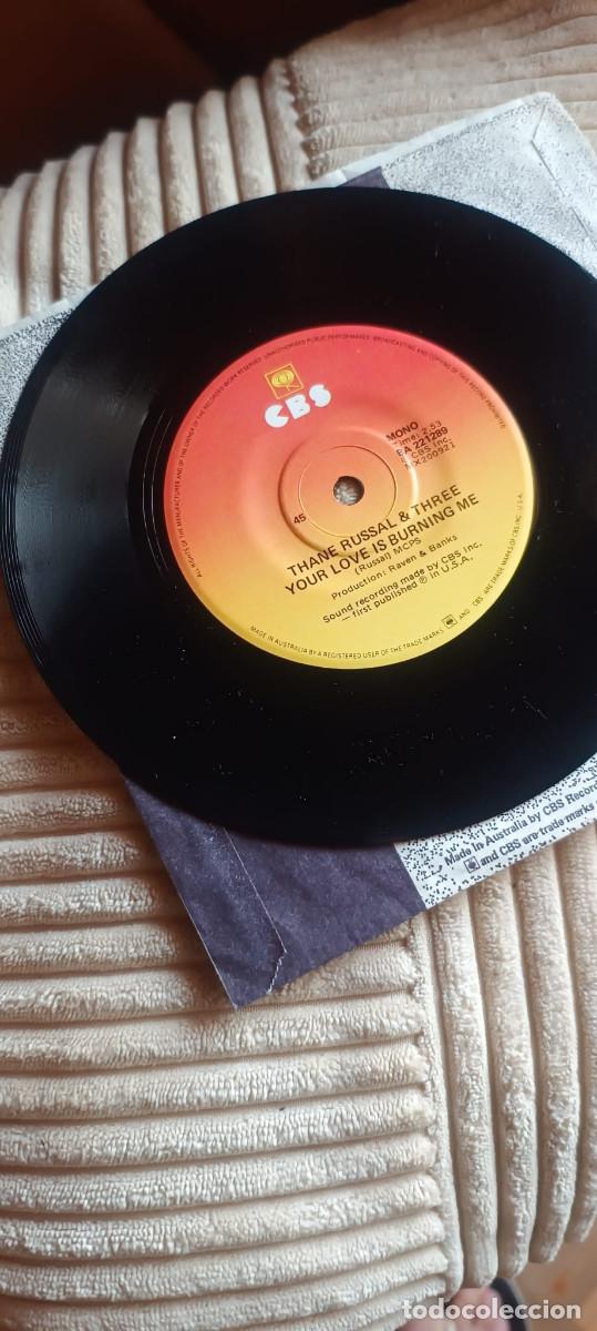 Discos de vinilo: THANE RUSSAL & THREE - SECURITY - SG - REEDICI&Oacute;N - MONO - MOD - Foto 2
