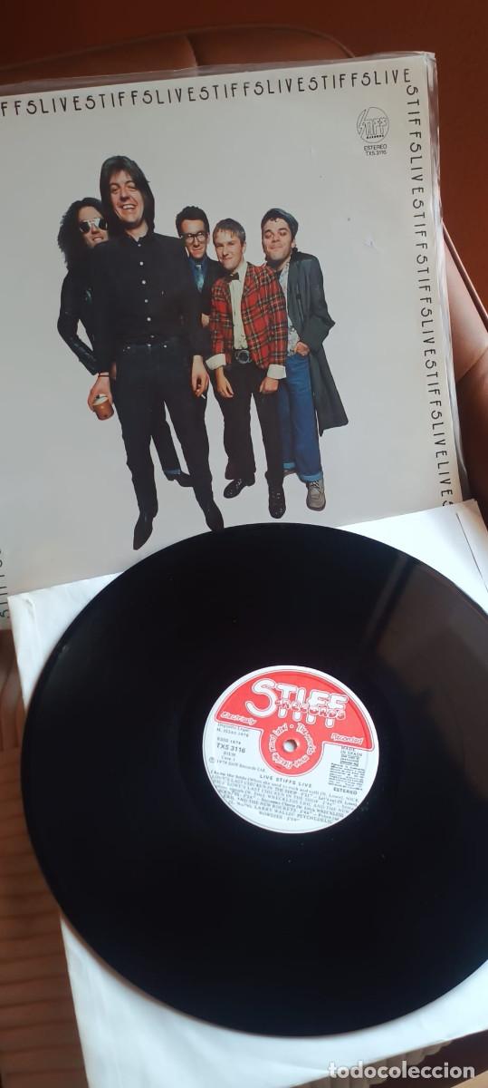 Discos de vinilo: LIVE STIFFS - Live - LP - 1978 - Edici&oacute;n Espa&ntilde;ola