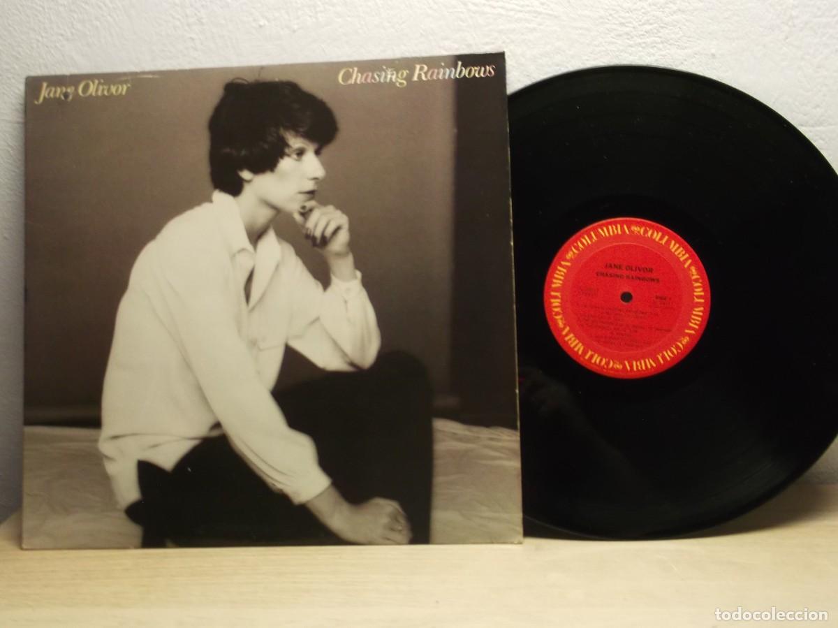 Discos de vinilo: JANE OLIVOR chasing rainbows LP 1977 USA