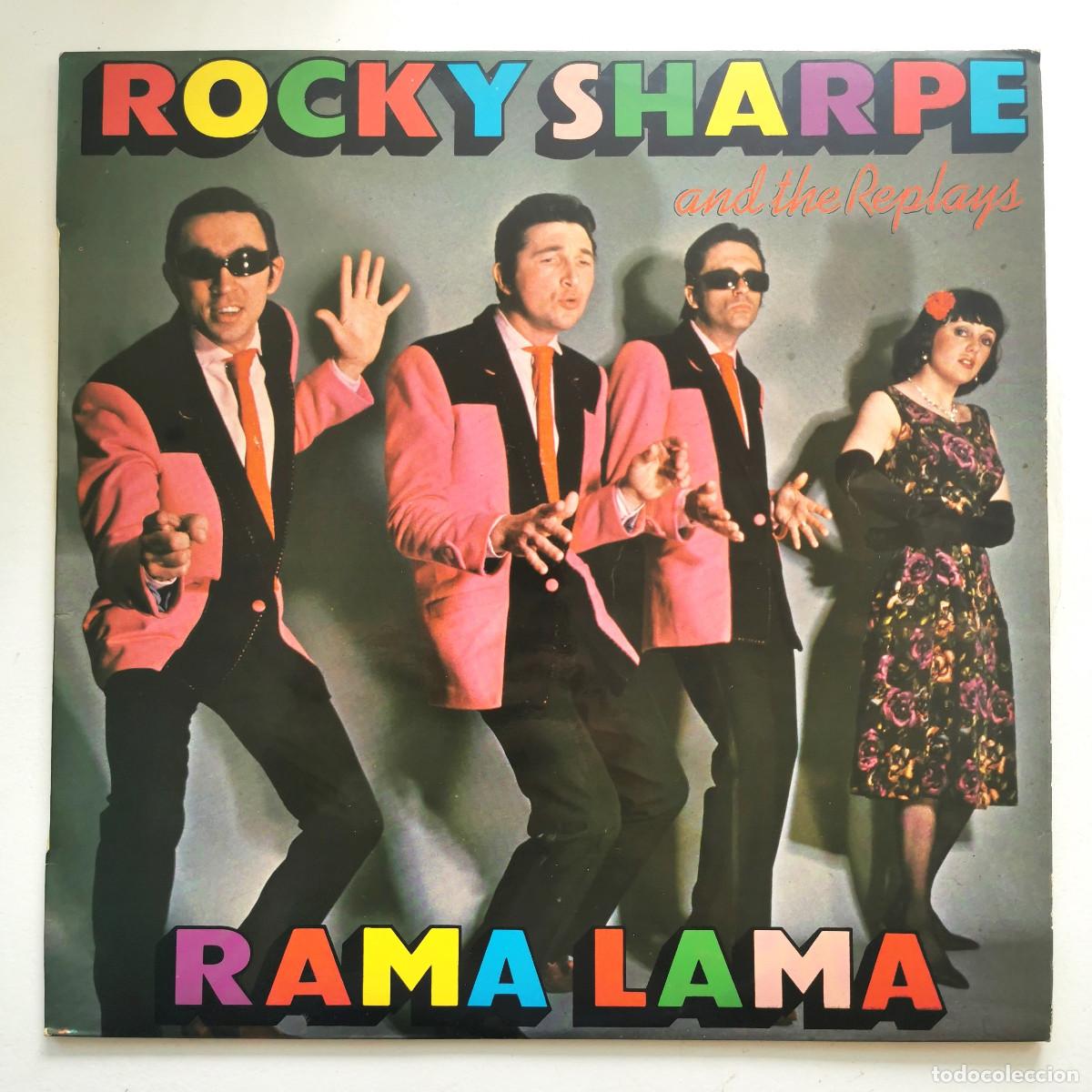 Discos de vinilo: DISCO PERFECTO - ROCKY SHARPE & THE REPLAYS &ndash; RAMA LAMA &ndash; LP VINILO &ndash; CHISWICK 171510/5 &ndash; ESP 1979