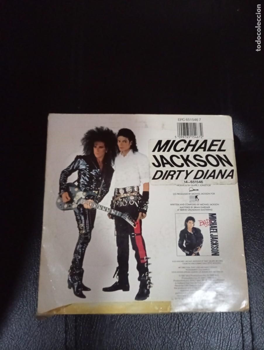 Discos de vinilo: MICHAEL JACKSON &acute;Dirty Diana 7&rdquo; - Foto 2