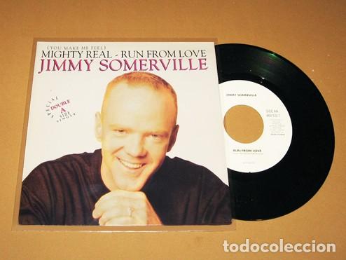 Discos de vinilo: JIMMY SOMERVILLE / THE COMMUNARDS - (YOU MAKE ME FEEL) MIGHTY REAL - RARE SINGLE - 1989 - SYLVESTER