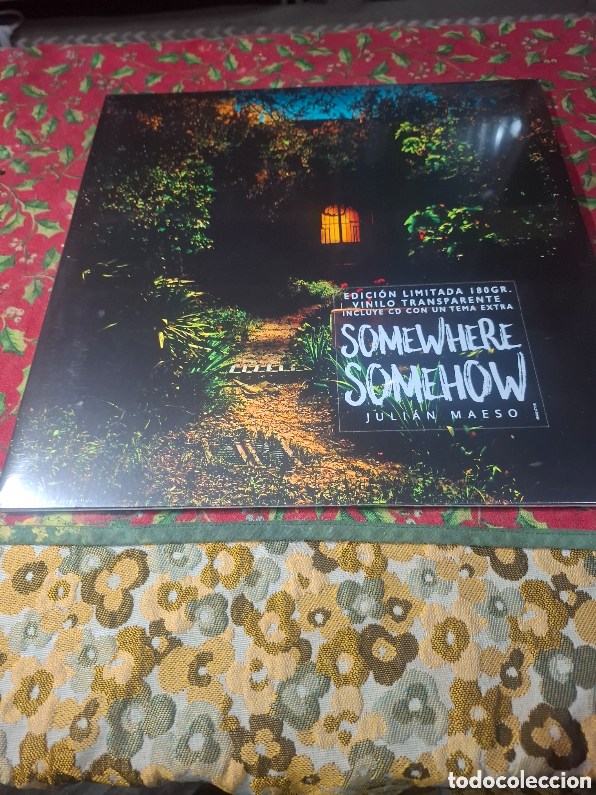 Discos de vinilo: Julian Maeso Somewhere Somehow 180gr vinilo transparente+cd tema extra gatefold