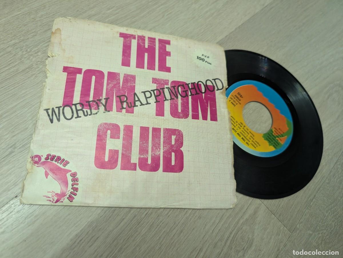 Discos de vinilo: THE TOM TOM CLUB - WORDY RAPPINGHOOD ..SINGLE DE ISLAND - SERIE DELFIN - ESPA&Ntilde;OL DE 1981