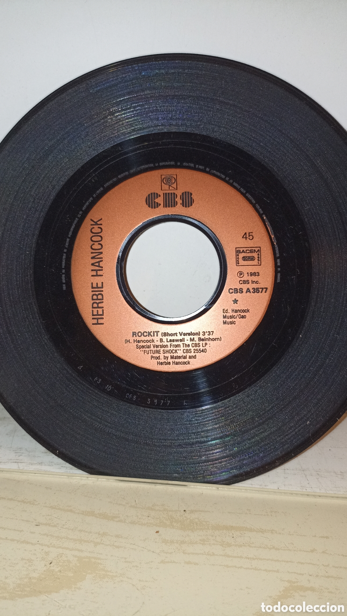 Discos de vinilo: HERBIE HANCOOK - ROCKIT / IDEM - Foto 3
