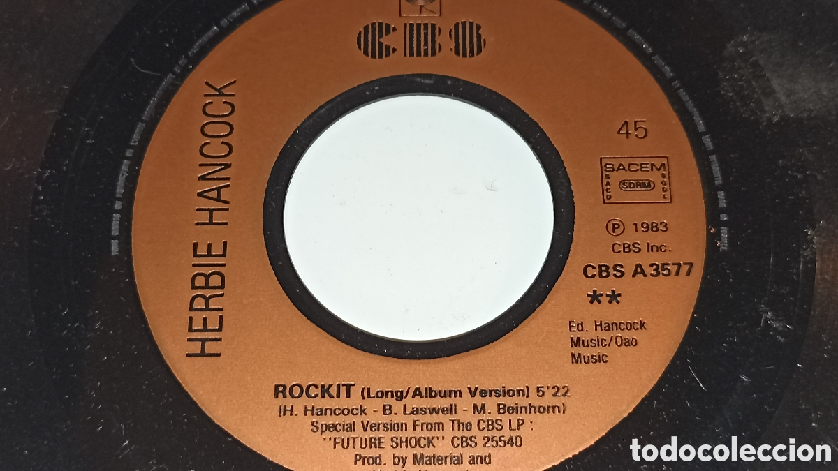Discos de vinilo: HERBIE HANCOOK - ROCKIT / IDEM - Foto 5